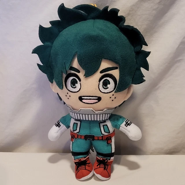 MY HERO ACADEMIA Plush Deku Izuku Midoriya Stuffed Toy Figure 9" Great