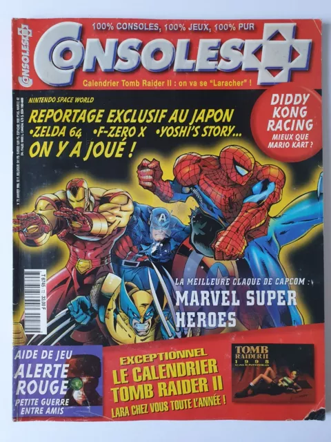 CONSOLES + / Numéro 72 Janvier 1998 / Magazine Jeux Vidéo