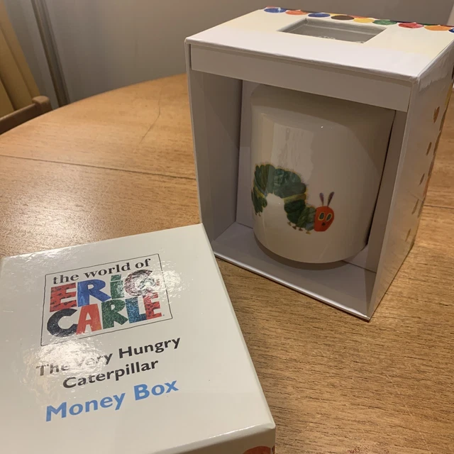 THE VERY HUNGRY Caterpillar Round Money Box The World Of Eric Carle £5. ...