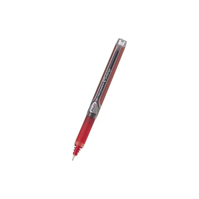 Penna roller ricaricabile a inchiostro liquido Pilot HI-TECPOINT V5 Begreen  0,5 mm rosso - 040327