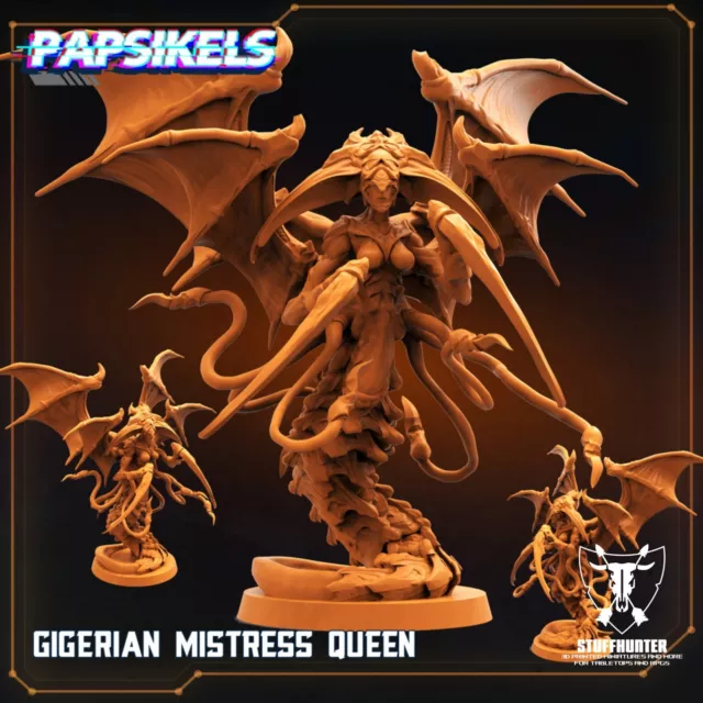 Gigerian Mistress Queen - Papsikels - Predator vs Alien Sci-Fi Wargaming