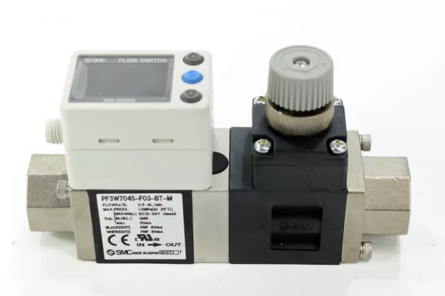 SMC PF3W704S-F03-BT-M Flow Limiter For Water Flow Controller Valve
