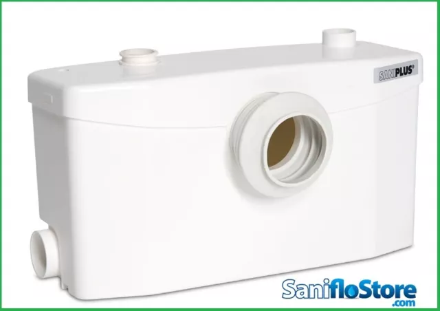 Saniflo Saniplus 2 Macerating / Upflush Pump.  3 Yr Warranty, Free Shipping