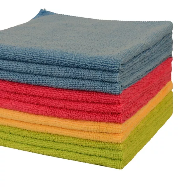 SPARK Microfiber Cleaning Cloth, All-Purpose Cleaning Towels, Pack 12,  35*35cm