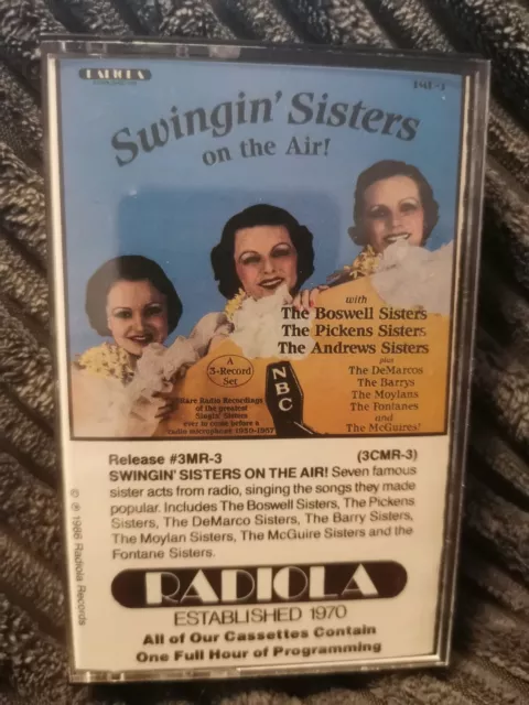 Swingin' Sisters On The Air (Radiola #3MR-3 Kassette)