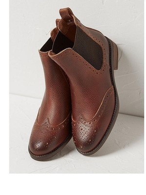 FAT FACE BUDE Chelsea Boots - Chestnut 