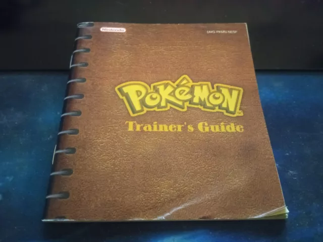 Pokemon Trainer's Guide Rosso Blu Giallo Espana