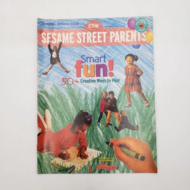 SESAME STREET PARENTS CTW Magazine Smart Fun! Special Bonus Issue 3/3 £