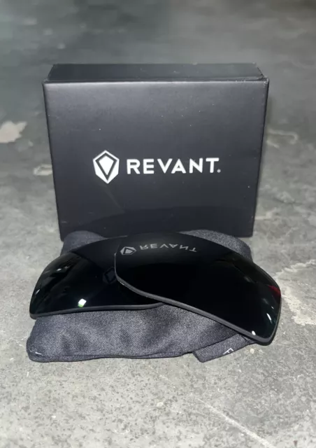 Revant Replacement Lenses for Oakley Ginston Polarized Stealth Black *NEW*