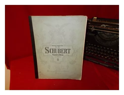 SHUBERT Schubert: pianoforte-werke zu 2 handen 0 First Edition Paperback