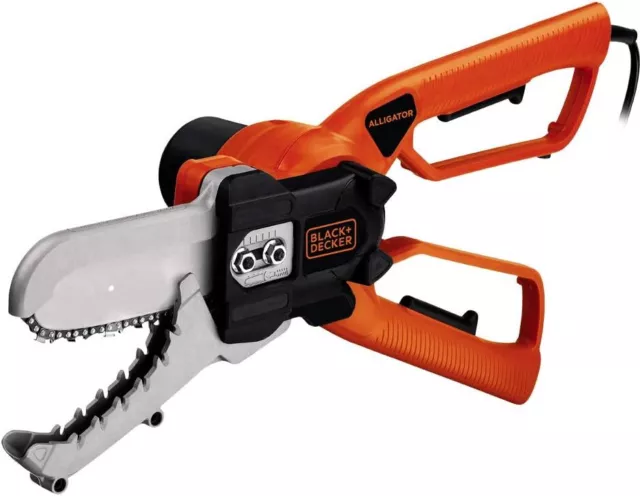 BLACK+DECKER Alligator Powered Lopper 550 W with Chainsaw Cutting...