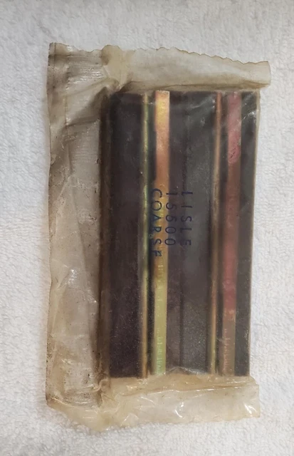 Lisle 15500 80 Grit Stone Wiper Replacement Set for 15000 Cylinder Hone NOS Lisle 15500 80 Grit Stone Wiper Replacement Set for 15000 Cylinder Hone NOS