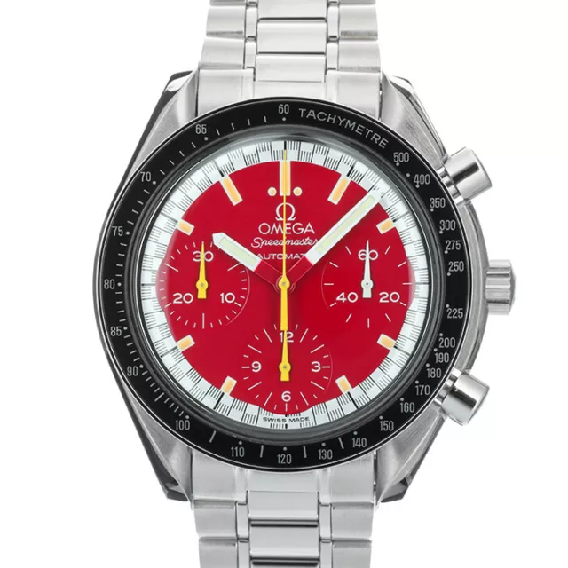 Omega Speedmaster Racing Schumacher Red Dial 3510.61 Box/Paper