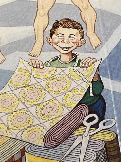 MAD Magazine / DC Comics     1997 Corporate Christmas Card    w/ Alfred E Neuman
