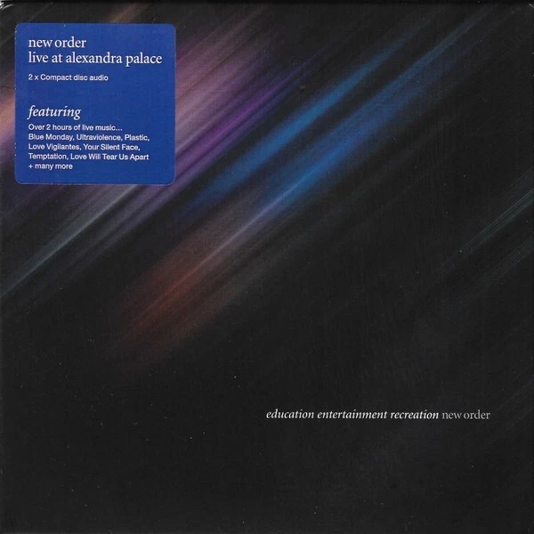 NEW ORDER Education Entertainment Recreation Live Import 2 CD Like New