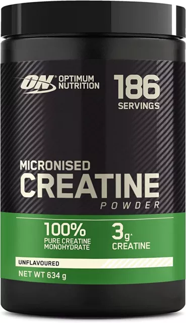 Optimum Nutrition 634G  Creatine Powder | Creatine Monohydrate | 186 servings |