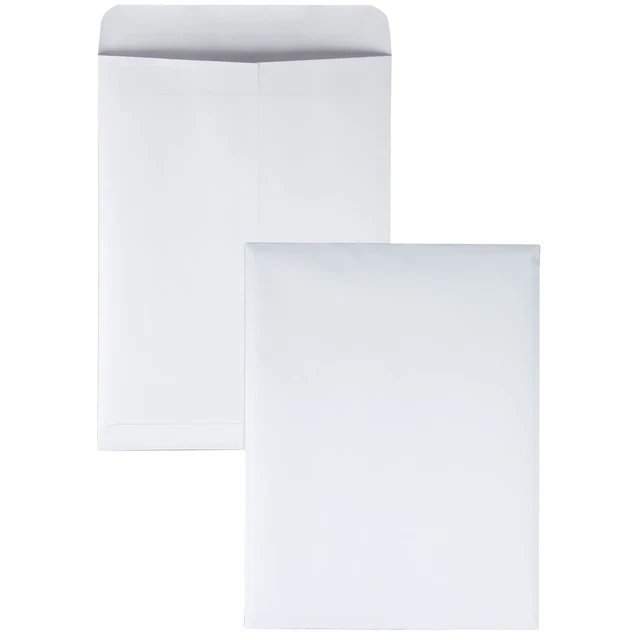 Redi-Seal Envelope, Plain, 28Lb, 9"x12", 100/BX, WE Wove