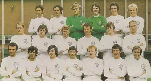 Leeds United Football Team Photo>1971-72 Season