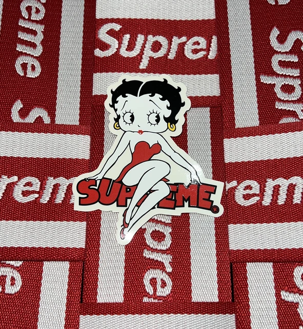 Supreme betty boop sticker top