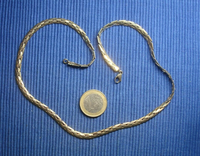 Bracelet Articulé Ancien En Argent Massif - Style Art Nouveau - Souvenir Chine/Indochine - Occasion
