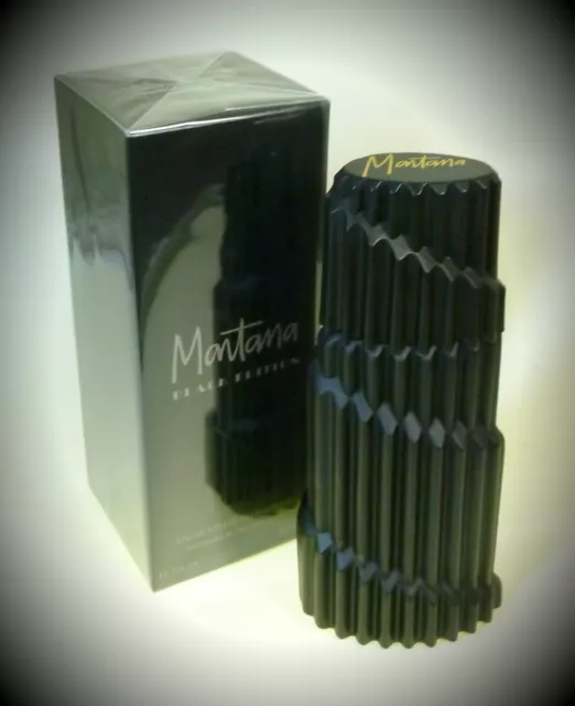 Montana Black Edition 125 ml Eau de Toilette Spray Original Verpackt Folie