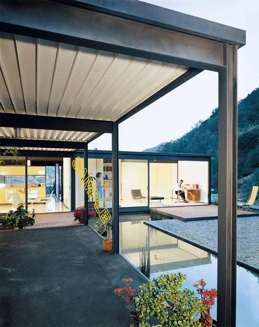 Julius Shulman Bailey House conçue par l’architecte Pierre Kœnig (1958-Photo