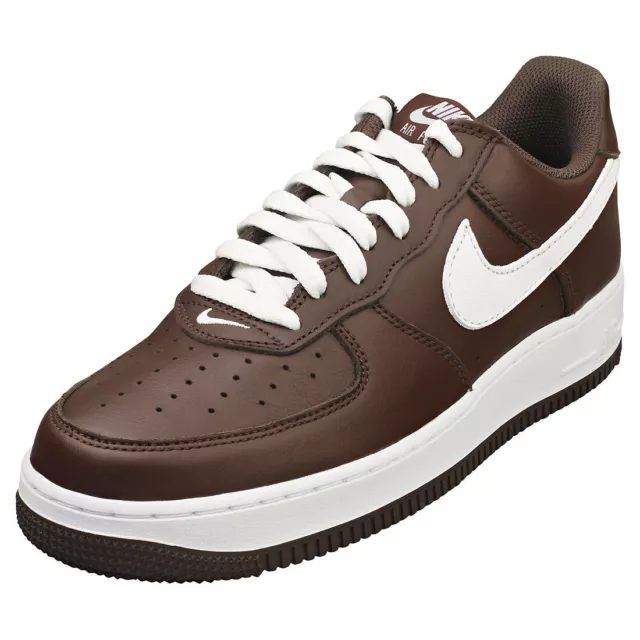 Nike Air Force 1 Low Retro Qs Homme Chocolate White Baskets Mode - 44 EU