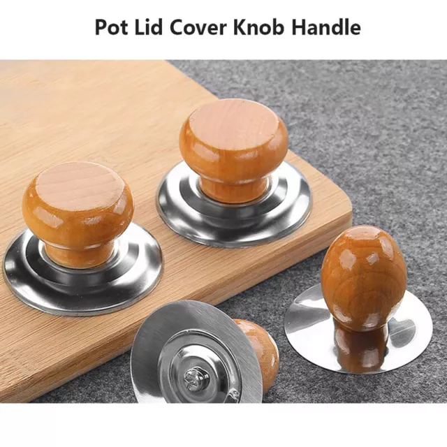 1Pc Durable Universal Kitchen Replacement Cookware Pan Pot Lid Cover Knob Han~7H