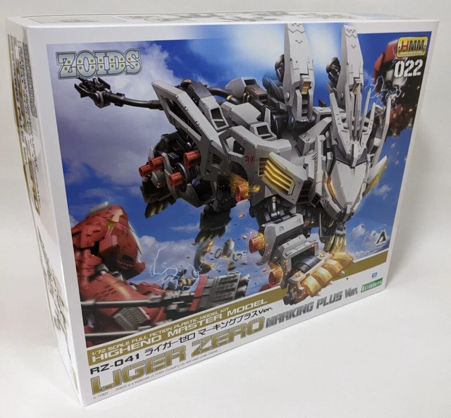 Zoids 1/72 HMM Liger Zero marking plus Ver. Kotobukiya RZ-041 Model kit  New