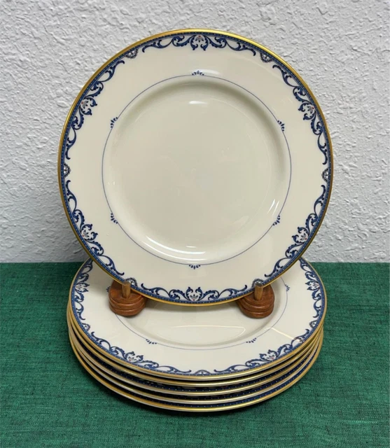 Set of 6 Lenox China LIBERTY Salad Plates USA Set of 6 Lenox China LIBERTY Salad Plates USA