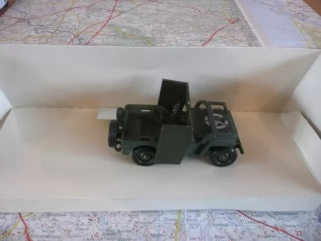 SOLIDO JEEP WILLYS ambulance et remorque Caen 1944 ww2 EUR 18,00