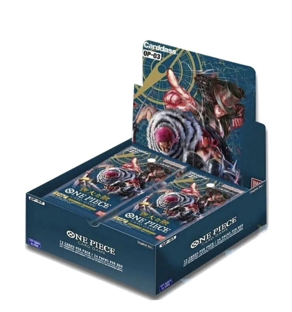 ONE PIECE TCG English - Pillars of Strength (OP-03) CASE (12 x Booster