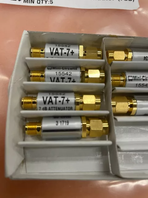 Mini-Circuits VAT-7+ RF Attenuator SMA Female/Male 50 Ohm New!!!