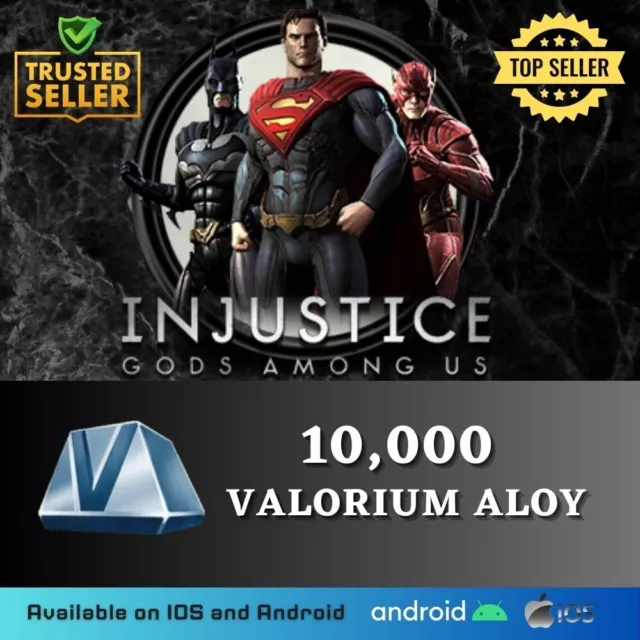 Injustice God Among Us Mobile Android & iOS 200 Alliance Credits