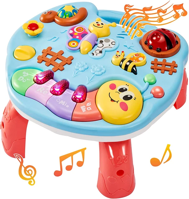 TABLE ACTIVITÉ BÉBÉ Jouet Musical Enfant 1 Ans Jouet D'Éveil Fille Jeux  Musicaux EUR 40,56 - PicClick FR