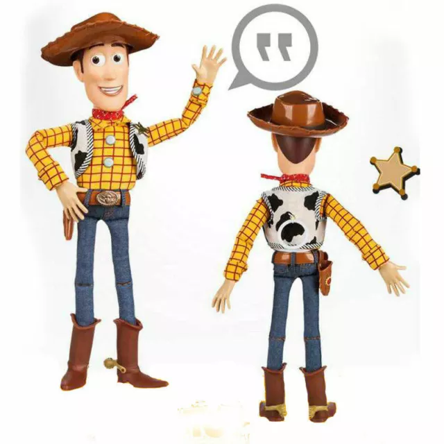 Toy Story Sheriff Woody Jessie Doll Kid Baby Soft Talking Action Figures Toy 3