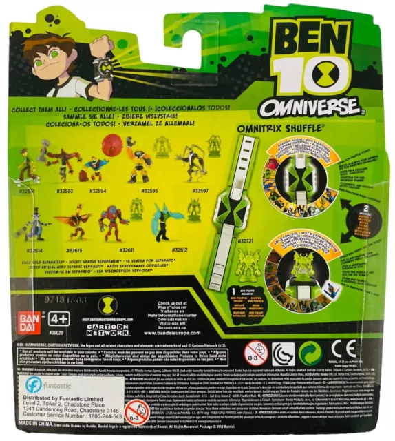 Ben 10 Omniverse Zombozo Action Figure NEW 2013 Rare Bozo Clown Alien Nice Shape 2