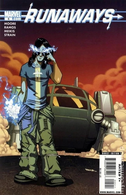 Runaways #5 VF 2009 Stock Image
