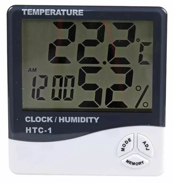 PRO SIGNAL - Digital Thermo Hygrometer with Alarm Function & Calendar Display