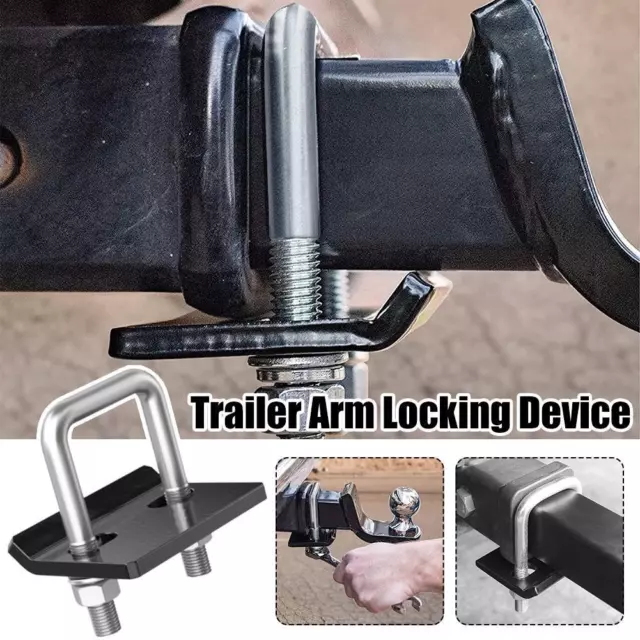 Trailer Tightener Stabilizer Heavy Duty Anti Rattle Tow Clamp New O1