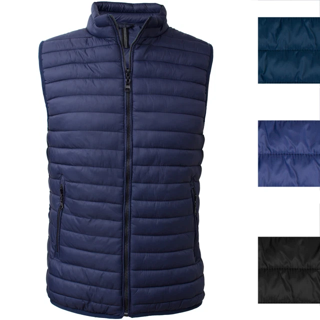 Smanicato Uomo Leggero Estivo Giubbotto Giubbino Giacca Piumino Gilet Sottile
