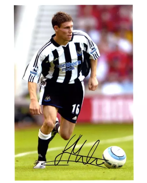 James Milner - Newcastle United F.C. & England - In Person Signed Photograph