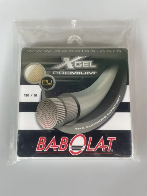 Babolat Xcel Premium 130/16 Tennis String The Supreme Comfort NEW SEALED