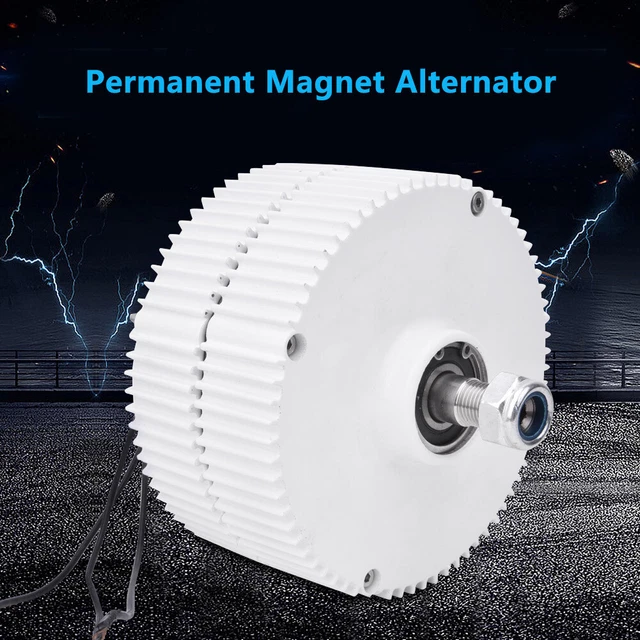 Generador de imán permanente de viento 24V 400W alternador síncrono 3 fases