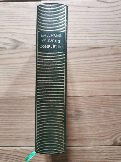 PLÉIADE STÉPHANE MALLARMÉ. Oeuvres Complètes EUR 35,00 - PicClick FR