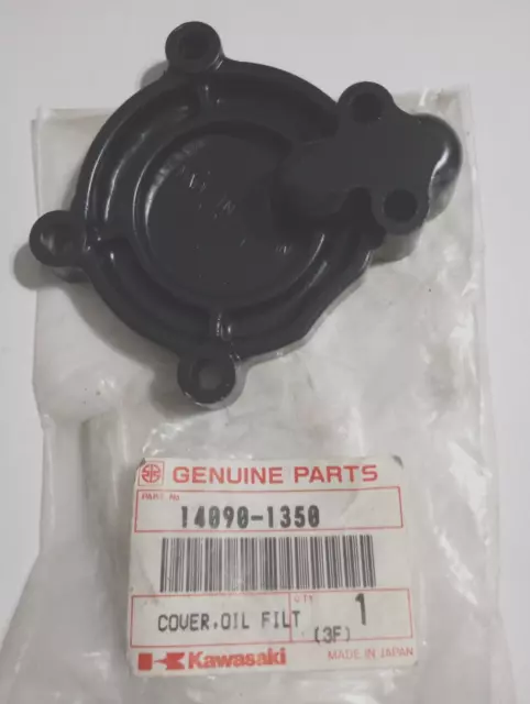Kawasaki Ninja EX250 Oil Filter Cover NOS 14090-1350  (L-4830)