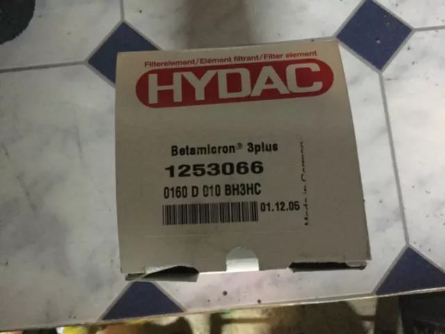  Hydac oil pressure filter 0160 D 010 BH3HC 3 micron filter