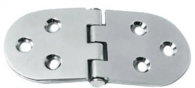 Charnière Inox 130x60 MM Marque Osculati 38.455.02