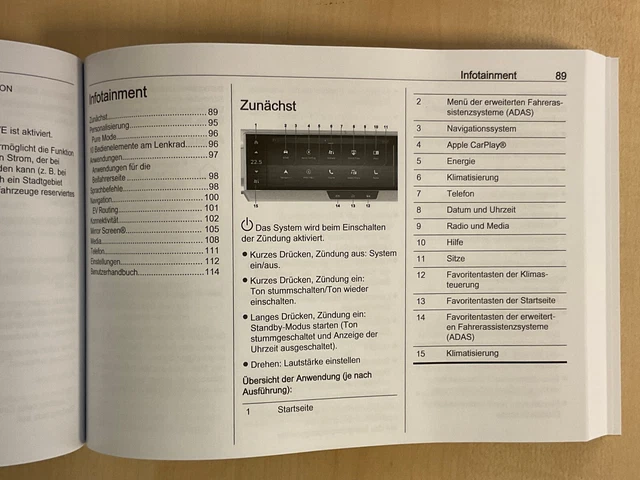 Opel Grandland Bedienungsanleitung