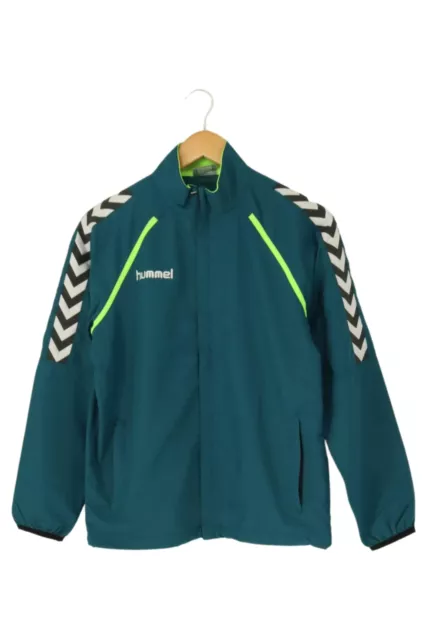 HUMMEL Trainingsjacke Kinder Gr. 164 Blau Sportlich